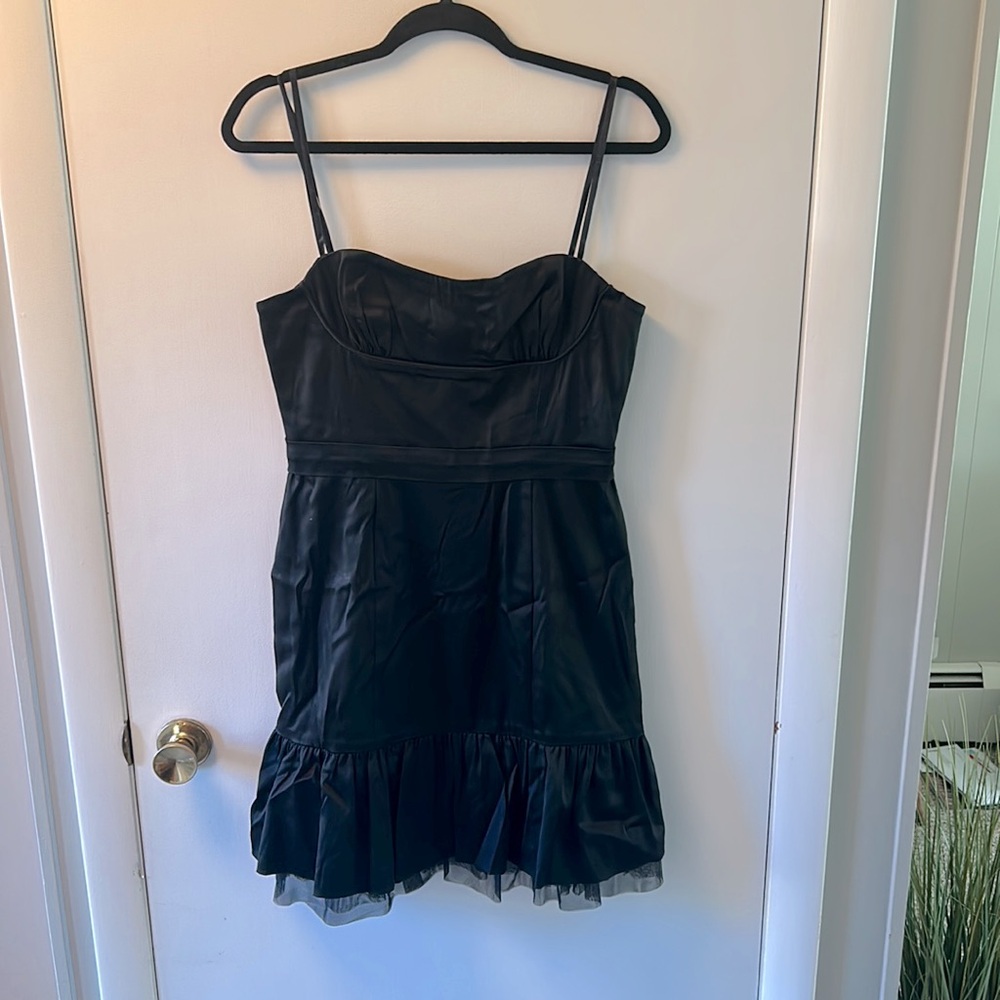 Strapless Black BCBG MAXAZRIA Short Dress